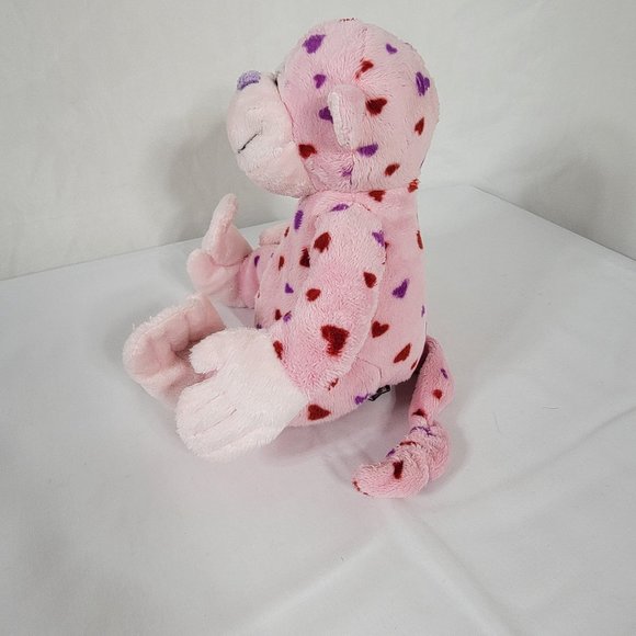 GANZ Webkinz Love Monkey Bean Bag Plush Stuffed Animal Soft Toy HM343 NO CODE - Picture 4 of 9
